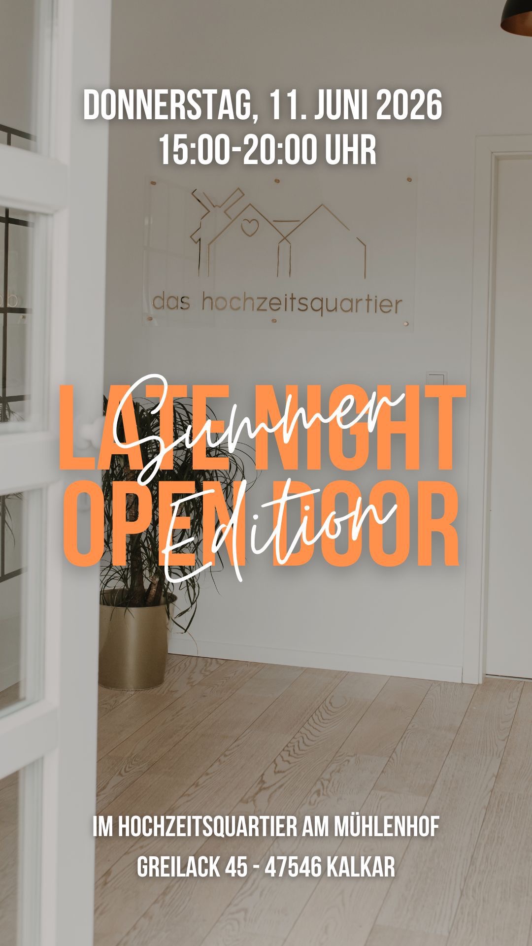 Late Night Open Door am 11. Juni 2026 - Summer Edition